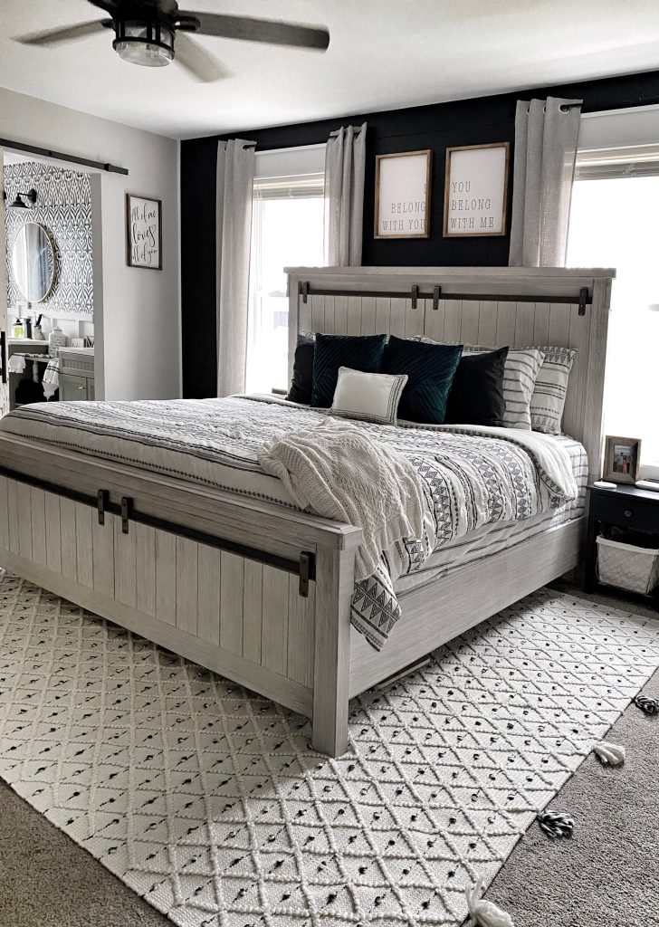 Master Bedroom Makeover - Farmhouse Style Master Boho Bedroom Decor Boho Farmhouse Modern Farmhouse 