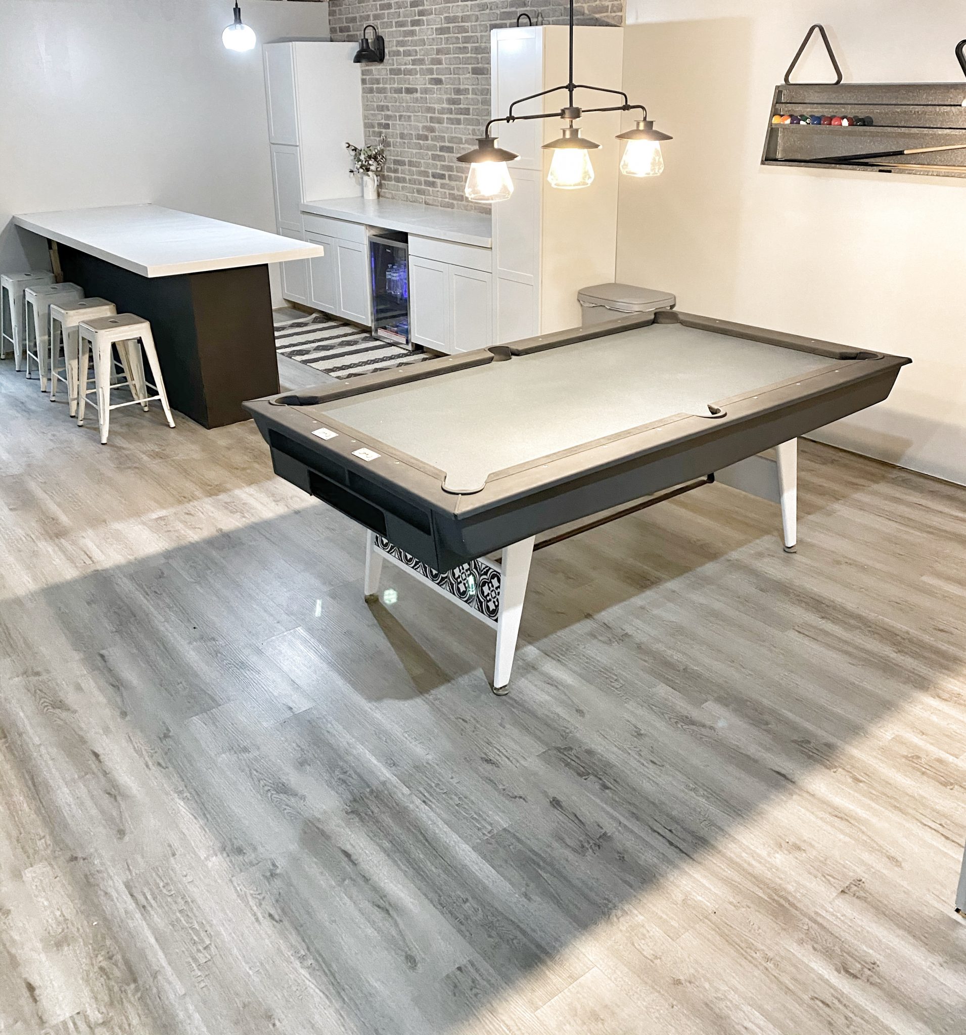 POOL TABLE MAKEOVER Home With Krissy