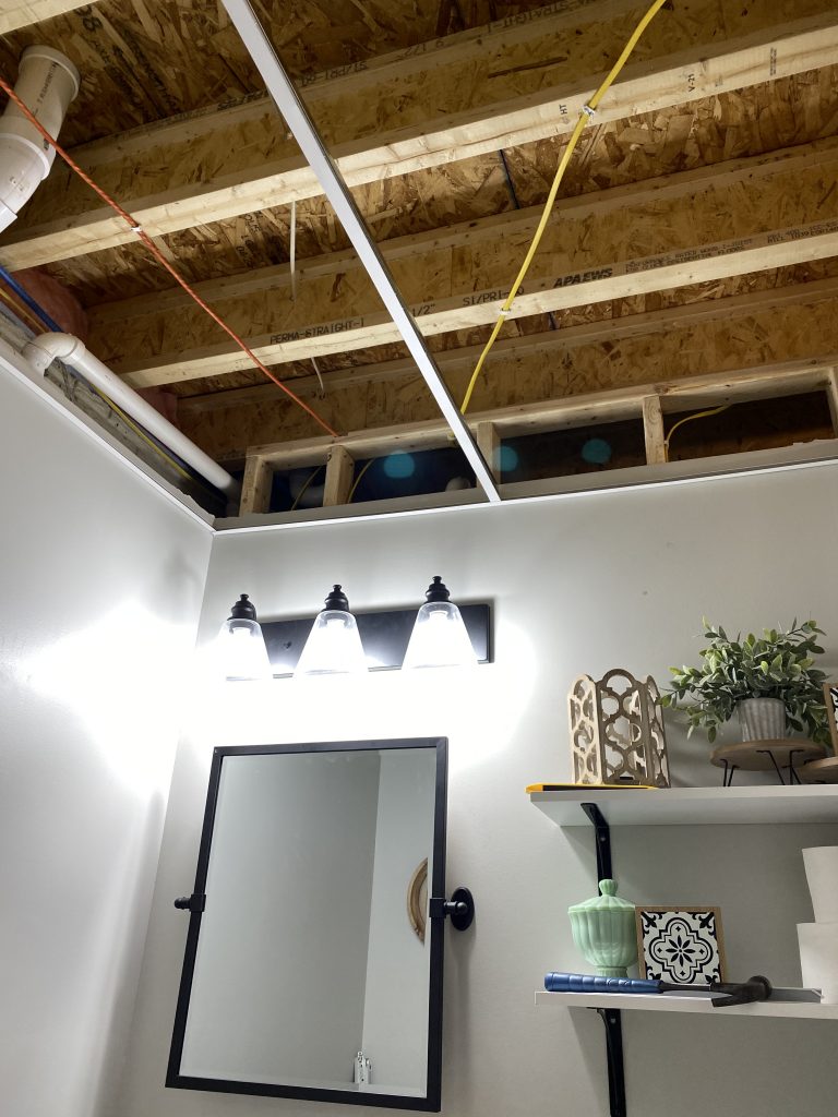 Stunning Suspended Ceiling You Can DIY! - Home With Krissy