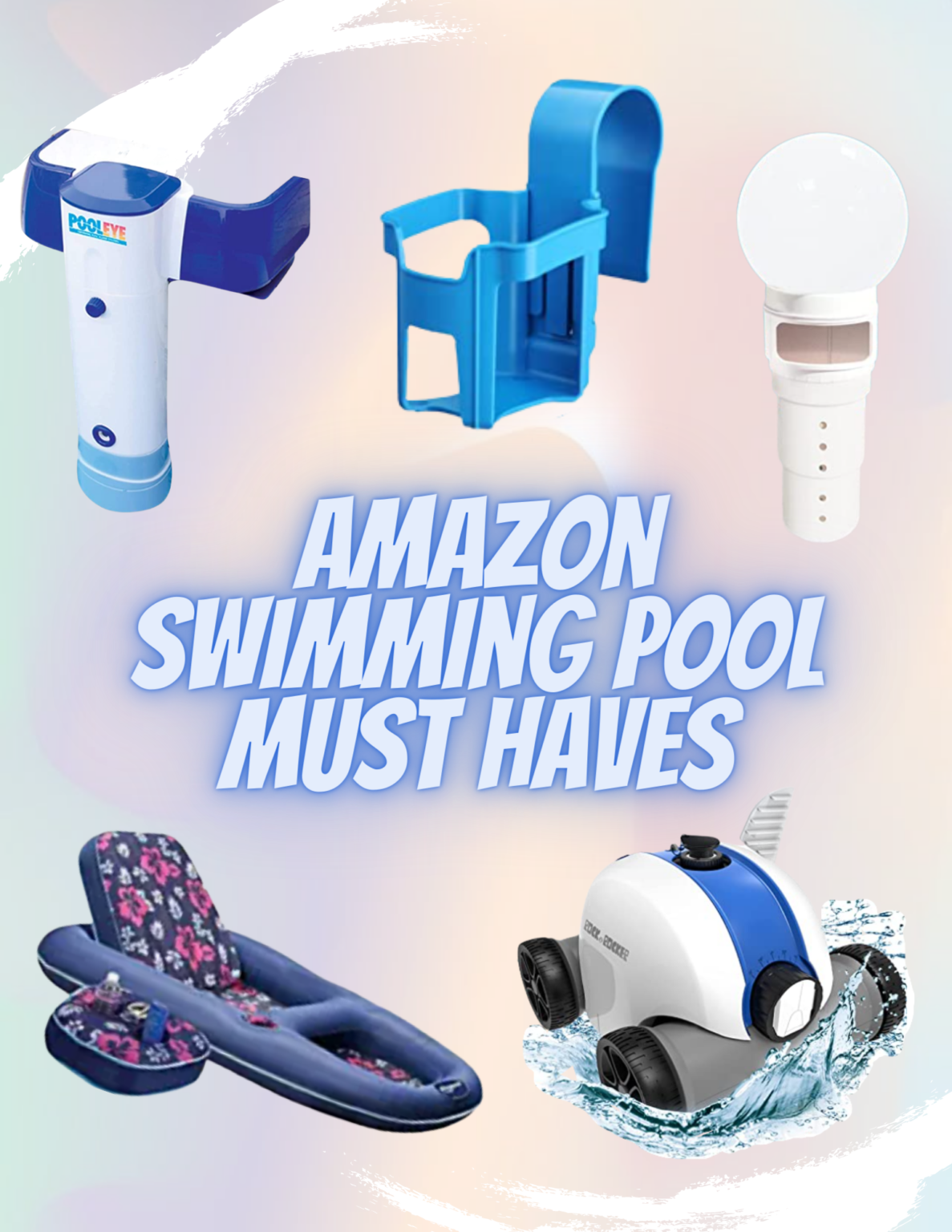 AMAZON SWIMMING POOL MUST HAVES Home With Krissy