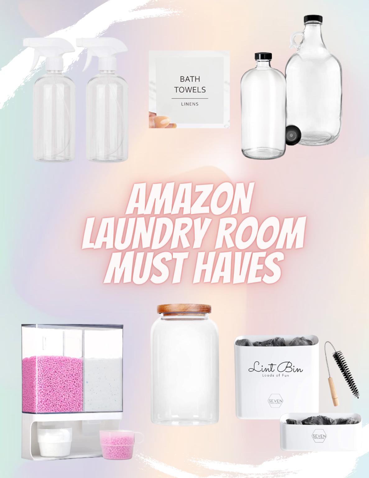 AMAZON LAUNDRY ROOM MUST HAVES Home With Krissy