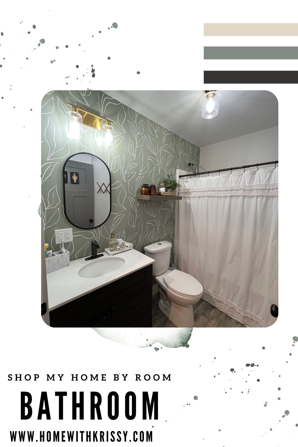 Shop My Home By Room –Bathroom #bathroom #bathroomdesign #bathroomdecor #homedecorinspo #decorinspo #moderndecor #modernorganic #neutraldecor #budgetfriendlydecor #decoronabudget #diyhome #diyhomedecor